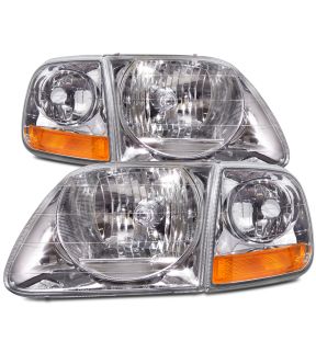 Headlight Set For 97-02 Ford Expedition, 97-03 Ford F-150