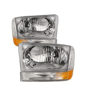 Headlight Set For 1999-2004 Ford