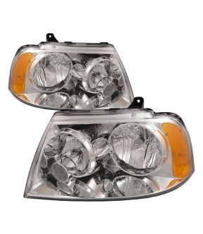 Headlight Set For 03-06 Lincoln Navigator