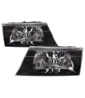 Headlight Set For 03-04 Mercury Grand Marquis, 03-04 Mercury Marauder