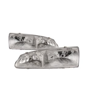 Headlight Set For 96-97 Ford Thunderbird, 96-97 Mercury Cougar