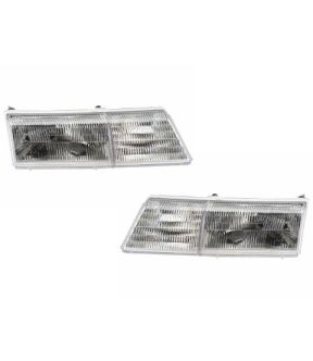 Headlight Set For 91-95 Mercury Cougar