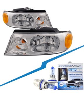 Headlight Set For 98-02 Lincoln Navigator