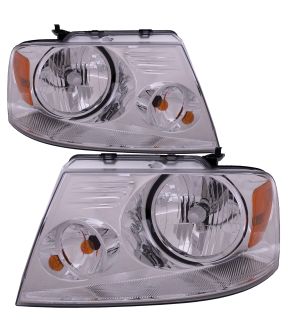 Headlight Set For 04-08 Ford F-150, 06 Lincoln Mark LT