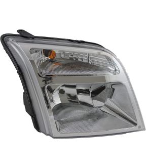 Right Passenger Side Headlight For 10-13 Ford Transit Connect; CAPA Certified