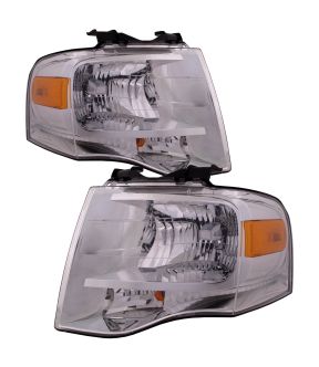 Headlight Set For 07-14 Ford Expedition