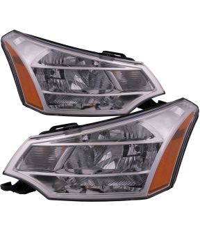 Headlight Set For 08-11 Ford Focus