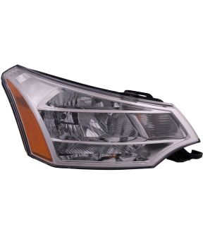 Right Passenger Side Headlight For 08-11 Ford Focus