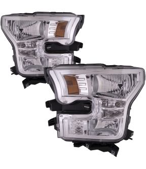 Headlight Set For 15-17 Ford F-150