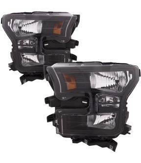 Headlight Set For 15-17 Ford F-150