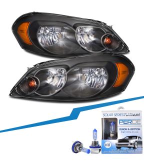Headlight Set For 06-13 Chevrolet Impala, 14-16 Chevrolet Impala Limited, 06-07 Chevrolet Monte Carlo