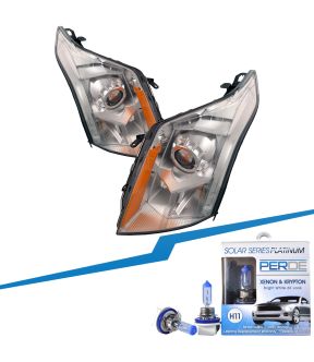 Headlight Set For 10-16 Cadillac SRX