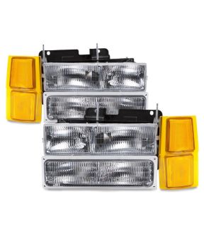 Headlight Set For 1994-2000 Chevrolet