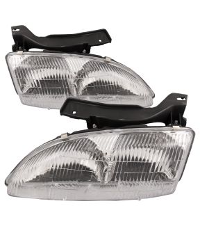 Headlight Set For 95-99 Chevrolet Cavalier
