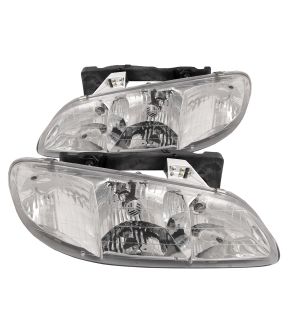 Headlight Set For 96-98 Pontiac Grand Am