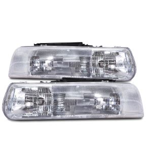 Headlight Set For 1999-2006 Chevrolet