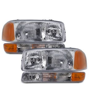 Headlight Set For 1999-2007 GMC