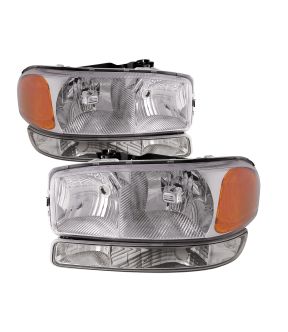 Headlight Set For 1999-2007 GMC