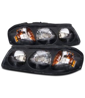 Headlight Set For 00-04 Chevrolet Impala