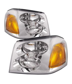 Headlight Set For 02-09 GMC Envoy