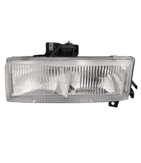 Left Driver Side Headlight For 96-02 Chevrolet Express 1500, 96-02 Chevrolet Express 2500, 96-02 Chevrolet Express 3500, 96-02 GMC Savana 1500