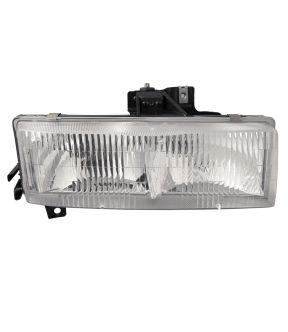 Right Passenger Side Headlight For 96-02 Chevrolet Express 1500, 96-02 Chevrolet Express 2500, 96-02 Chevrolet Express 3500, 96-02 GMC Savana 1500