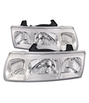 Headlight Set For 02-05 Saturn Vue