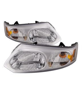 Headlight Set For 03-07 Saturn Ion