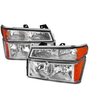 Headlight Set For 04-12 Chevrolet Colorado, 04-12 GMC Canyon