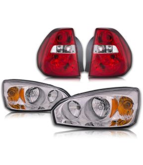 Headlight Set For 04-08 Chevrolet Malibu