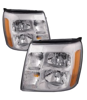Headlight Set For 03-06 Cadillac Escalade