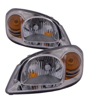 Headlight Set For 05-10 Chevrolet Cobalt