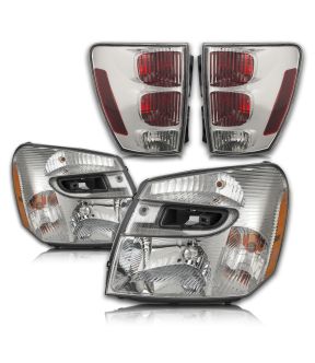 Headlight Set For 05-09 Chevrolet Equinox