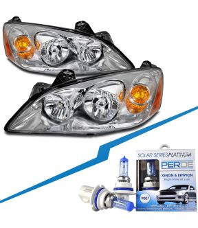Headlight Set For 05-10 Pontiac G6