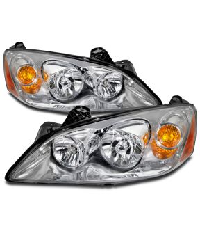 Headlight Set For 05-10 Pontiac G6