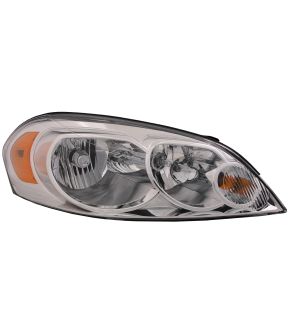 Right Passenger Side Headlight For 06-13 Chevrolet Impala, 14-16 Chevrolet Impala Limited, 06-07 Chevrolet Monte Carlo