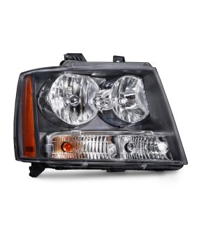 Right Passenger Side Headlight For 07-13 Chevrolet Avalanche, 07-14 Chevrolet Suburban 1500, 07-13 Chevrolet Suburban 2500, 07-14 Chevrolet Tahoe; CAPA Certified