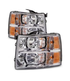 Headlight Set For 2007-2014 Chevrolet