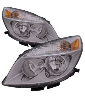 Headlight Set For 07-09 Saturn Aura