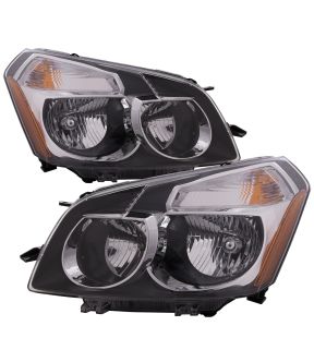 Headlight Set For 09-10 Pontiac Vibe
