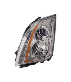 Left Driver Side Headlight For 14 Cadillac CTS; CAPA Certified