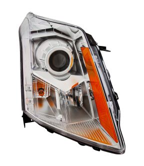 Right Passenger Side Headlight For 10-16 Cadillac SRX; CAPA Certified