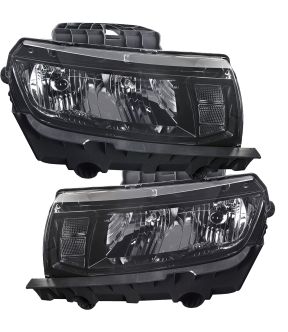 Headlight Set For 14-15 Chevrolet Camaro; CAPA Certified