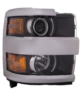 Right Passenger Side Headlight For 15-19 Chevrolet Silverado 2500 HD, 15-19 Chevrolet Silverado 3500 HD