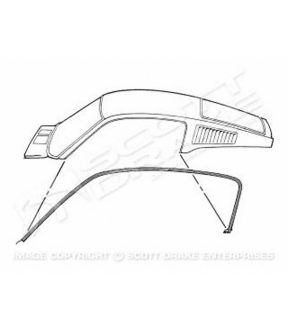 Roof Panel Set For 67-68 Ford GT40, 67-68 Ford Mustang
