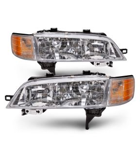 Headlight Set For 94-97 Honda Accord