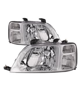 Headlight Set For 97-01 Honda CR-V