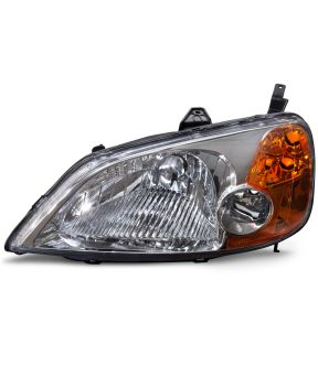 Left Driver Side Headlight For 01-03 Honda Civic