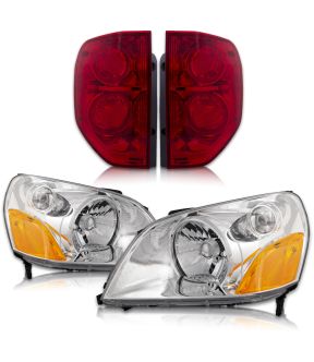 Headlight Set For 03-05 Honda Pilot