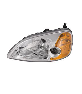 Left Driver Side Headlight For 01-03 Honda Civic